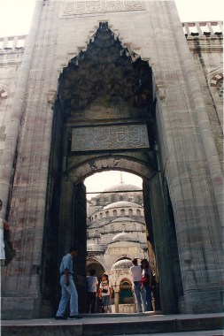 Entrada Mezquita Azul